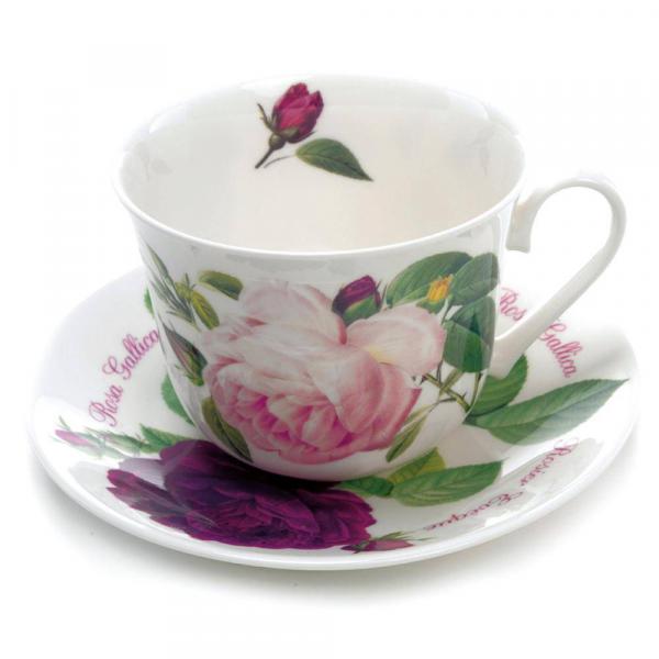 Frühstückstasse Versailles Rose von Roy Kirkham 450ml